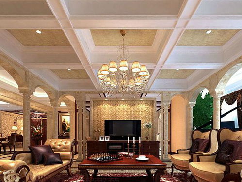 丹寧頓小鎮五室二廳 歐式現代裝修效果圖 福建喜迎門裝飾工程裝修精彩案例