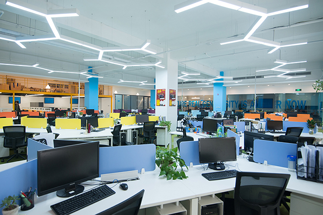 天元世紀裝飾全新辦公空間 匠心設計，彰顯企業(yè)活力